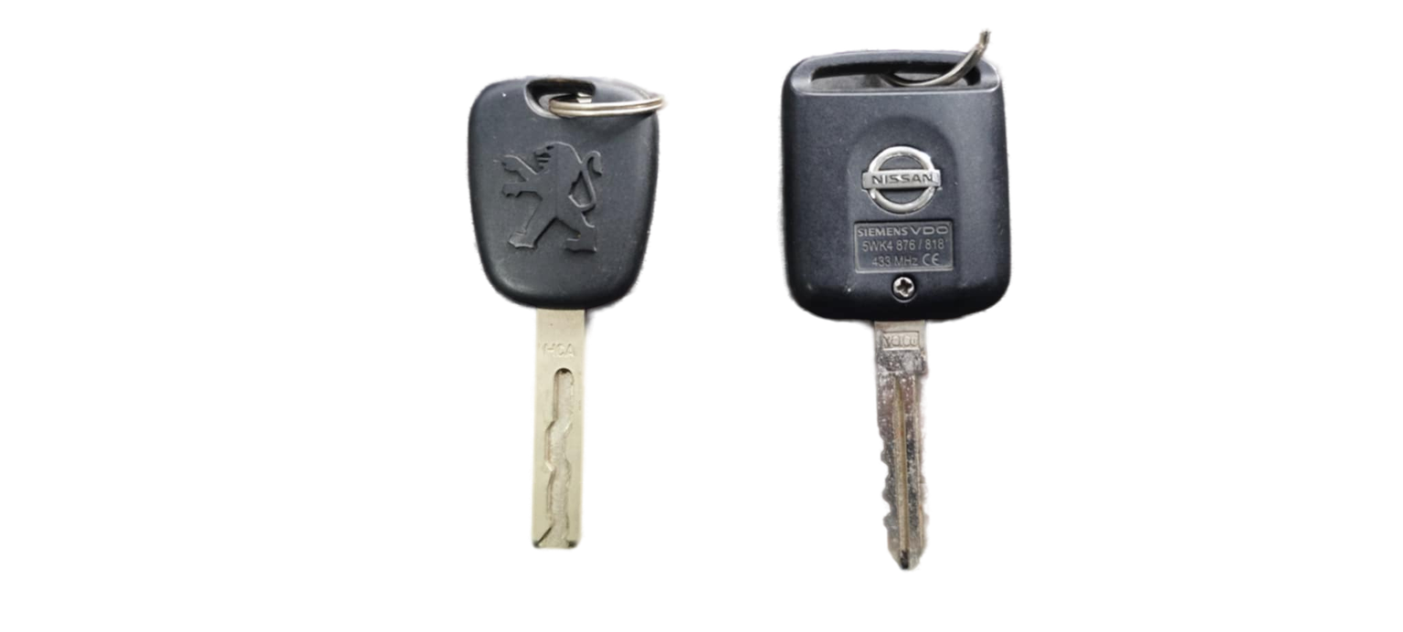 clé de voiture simple