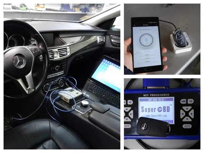 reprogrammation clé voiture